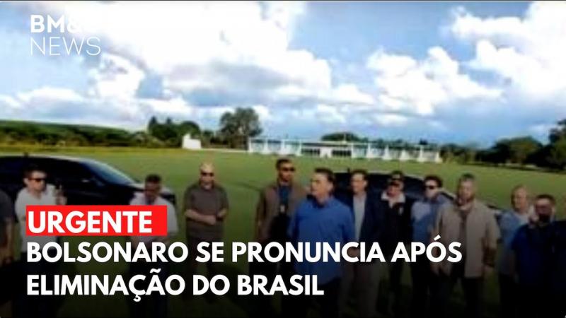 Bolsonaro fala com apoiadores e quebra o silêncio após 40 dias calado