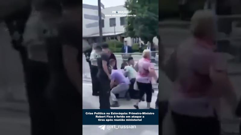 Crise Política na Eslováquia: Primeiro-Ministro Robert Fico é ferido em ataque a tiros após reunião ministerial