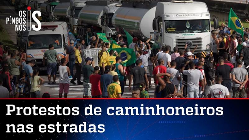 Após decisão de Moraes, caminhoneiros ampliam bloqueios em rodovias
