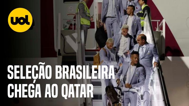 Torcida recebe Seleção Brasileira em festa, no Catar!