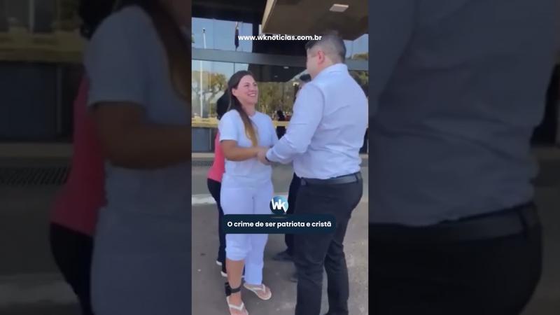 O crime de ser patriota e cristã