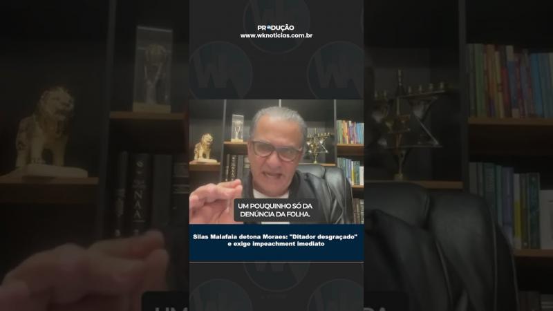 Silas Malafaia detona Moraes: 