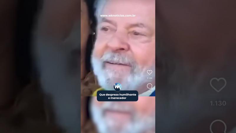 Que desprezo humilhante e merecedor