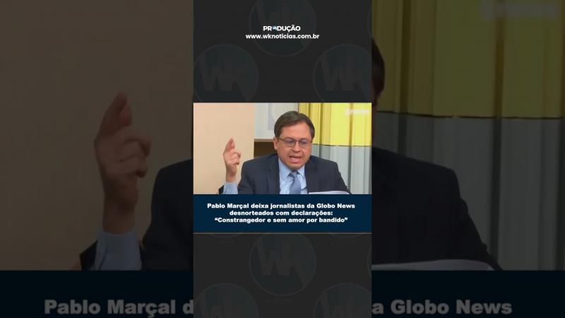 Pablo Marçal deixa jornalistas da Globo News desnorteados com declarações: “Constrangedor e sem amor por bandido”