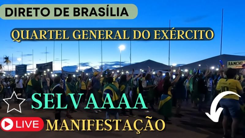 MANIFESTAÇÃO DOS PATRIOTAS EM BRASILIA - BRASIL