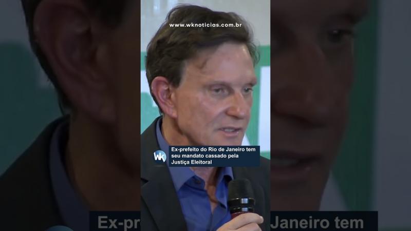 Ex-prefeito do Rio de Janeiro tem seu mandato cassado pela Justiça Eleitoral